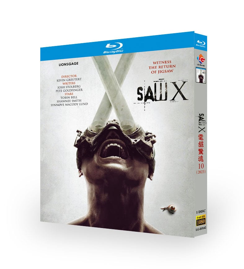 映画『ソウ10 / Saw X』ブルーレイ1-DISC[Blu-ray-BOX]高画質正規品