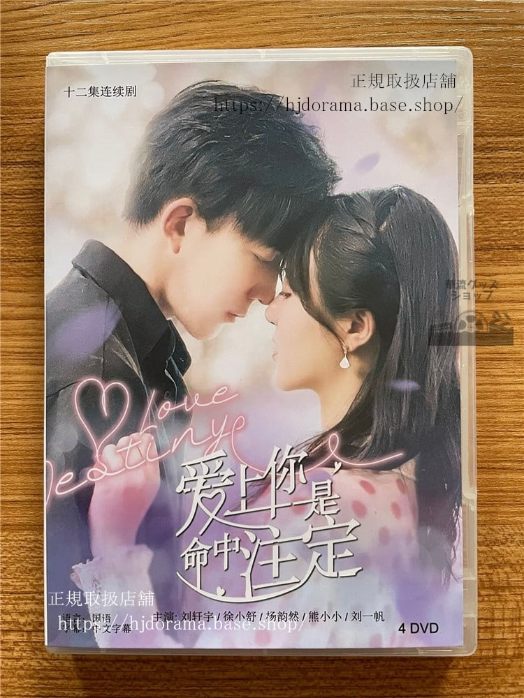 中国ドラマ『愛上祢是命中注定』DVD-BOX 劉軒宇徐小舒 Love Destiny 全話 中国盤