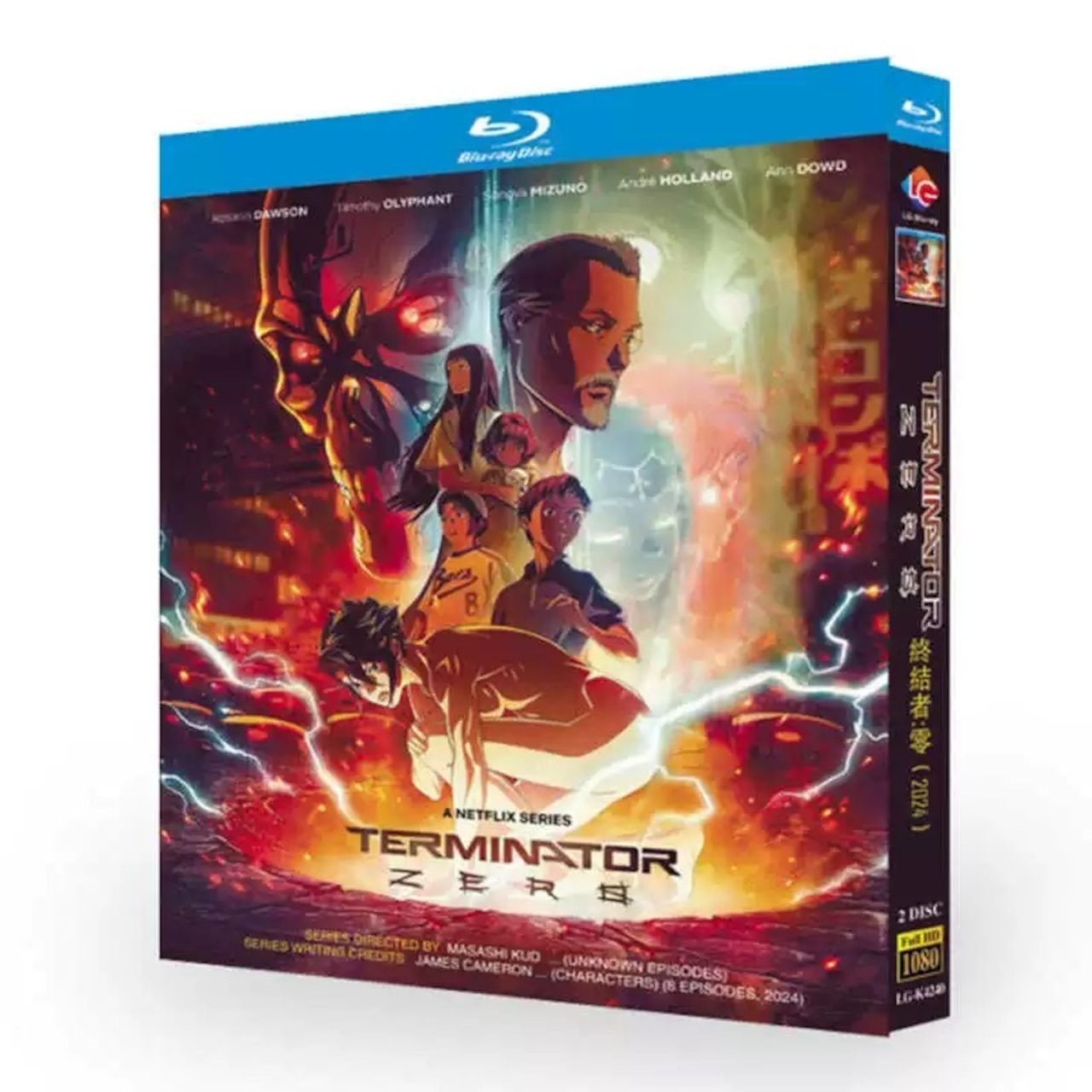 アニメ「ターミネーター 0」 DVD ブルーレイ アンドレ・ホランド﻿、ロザリオ・ドーソン 高画質アニメ