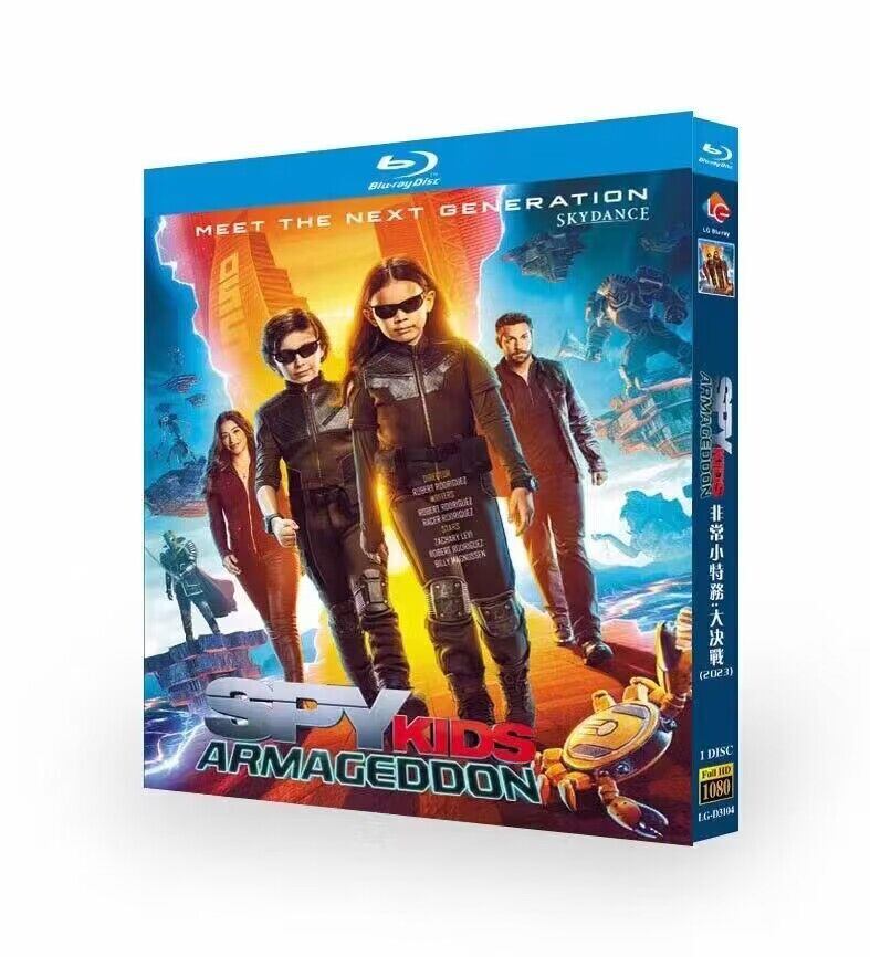 映画日本語字幕　スパイキッズ アルマゲドン　ブルーレイ 1-DISC[Blu-ray-BOX]高画質正規品