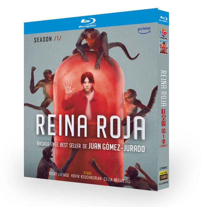 日本語字幕　レッド・クイーン　ブルーレイ2-DISC[Blu-ray-BOX]高画質海外盤正規品