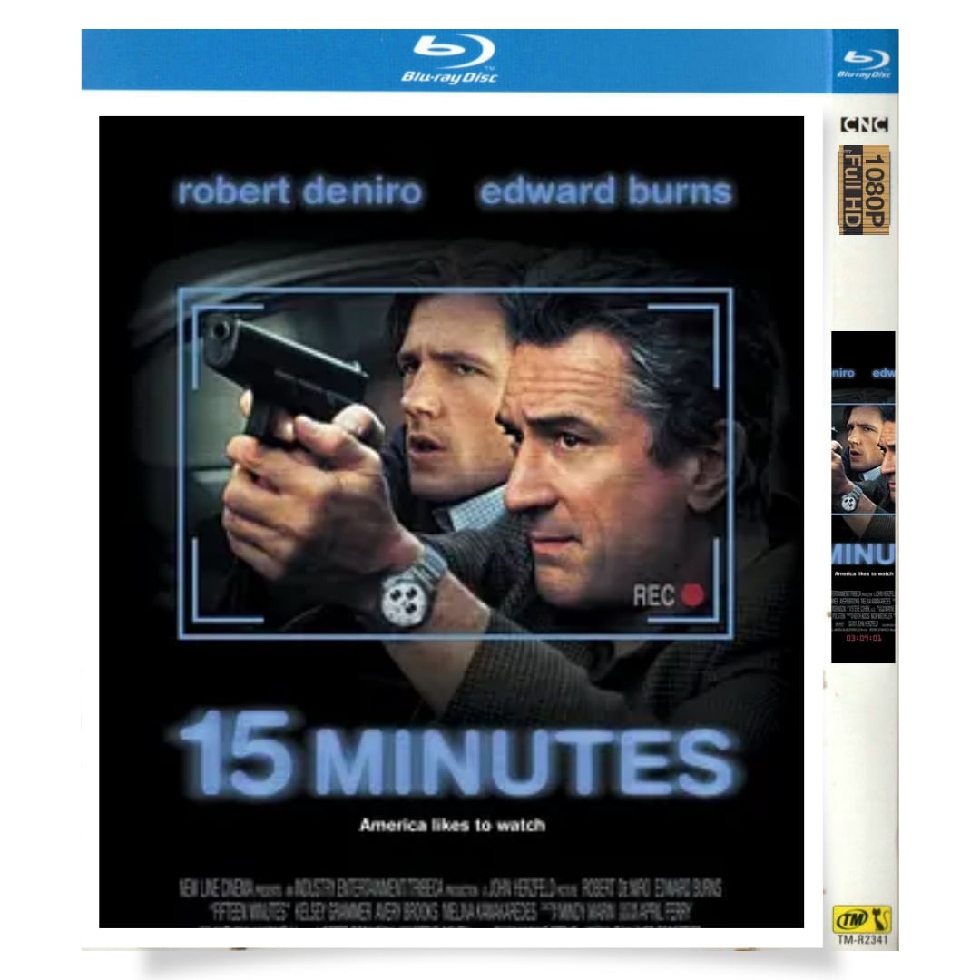 日本語字幕「15ミニッツ (2001)」ブルーレイ1-DISC[Blu-ray-BOX]高画質正規品