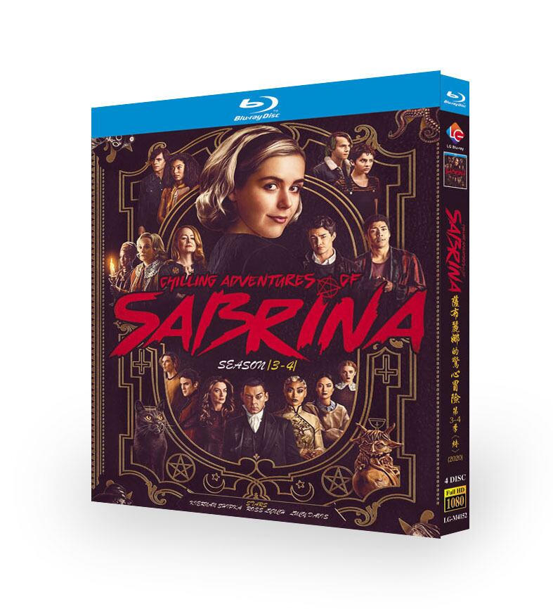 日本語字幕『サブリナ: ダーク・アドベンチャー』シリーズ3-4　ブルーレイ4-DISC[Blu-ray-BOX]高画質海外盤正規品