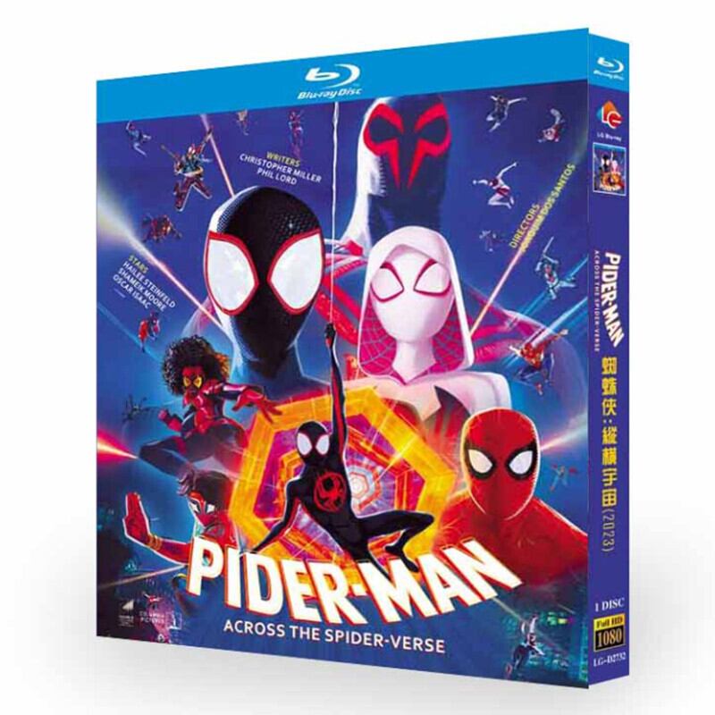 洋画『スパイダーマン：アクロス・ザ・スパイダーバース』ブルーレイ 1-DISC[Blu-ray]高画質正規品