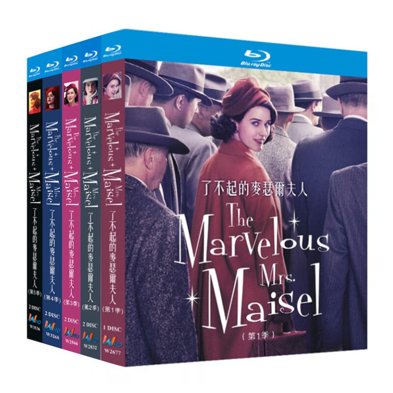 日本語字幕マーベラス・ミセス・メイゼル シーズン1-3　ブルーレイThe Marvelous Mrs. Maisel Season 1-3　3-DISC[Blu-ray]高画質正規品