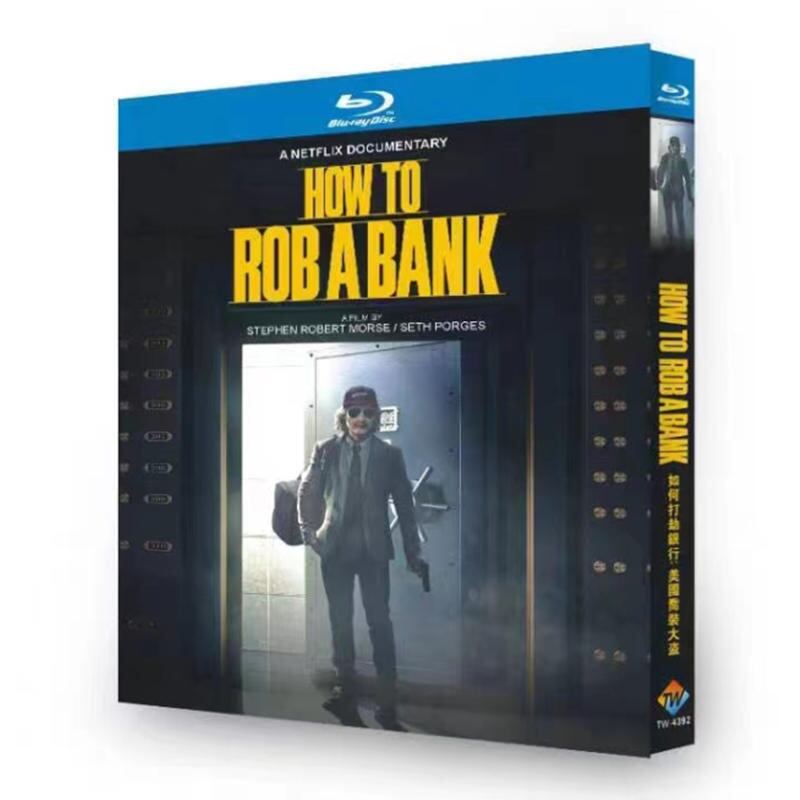 日本語字幕『How to Rob a Bank (2024)』ブルーレイ1-DISC[Blu-ray-BOX]高画質海外盤正規品