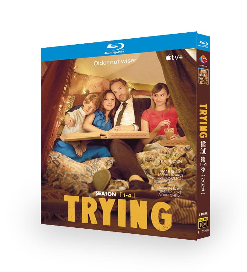 日本語字幕『Trying～親になるステップ～ シーズン4』ブルーレイ4-DISC[Blu-ray-BOX]高画質海外盤正規品