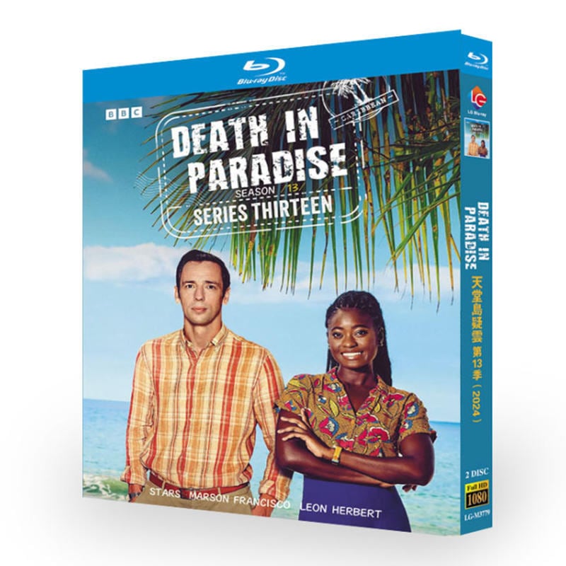 『デス・イン・パラダイス シーズン 13』ブルーレイ2-DISC[Blu-ray-BOX]高画質海外盤正規品