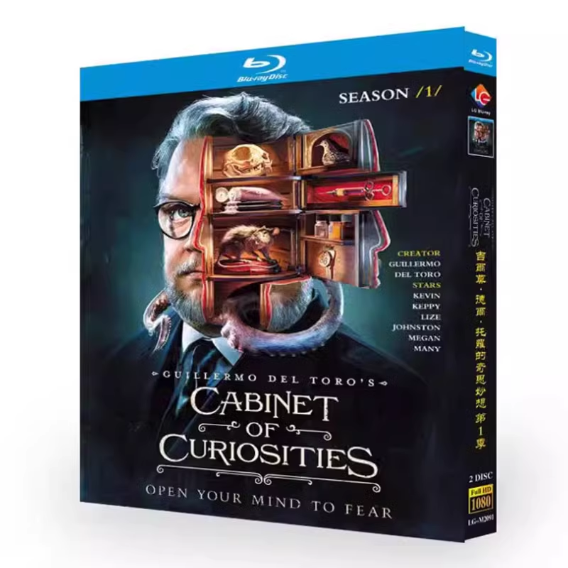 海外ドラマ『ギレルモ・デル・トロの驚異の部屋』ブルーレイ2-discblu-ray-box高画質海外盤正規品