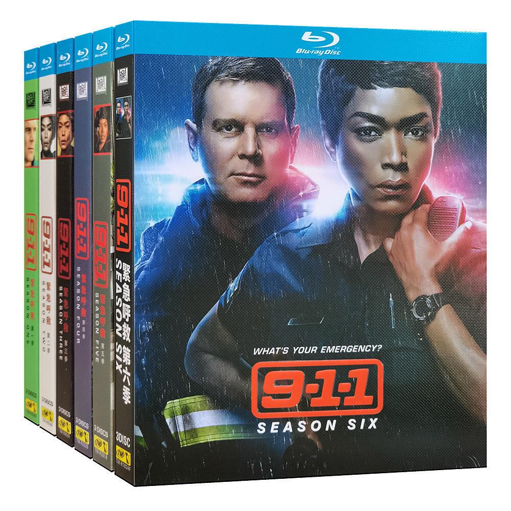 『 9-1-1: LA救命最前線』シリーズ4ブルーレイ3-DISC[Blu-ray-BOX]高画質海外盤正規品