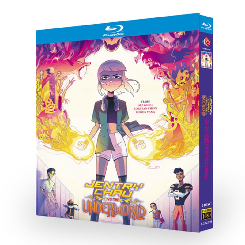 アニメ日本語字幕『 Jentry Chau vs. The Underworld (2024)』ブルーレイ2-DISC[Blu-ray-BOX]高画質海外盤正規品