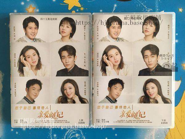 dvd-box『親愛的自己』dvd-box-劉詩詩-リウシーシー-朱一龍-全話-中国盤-未使用