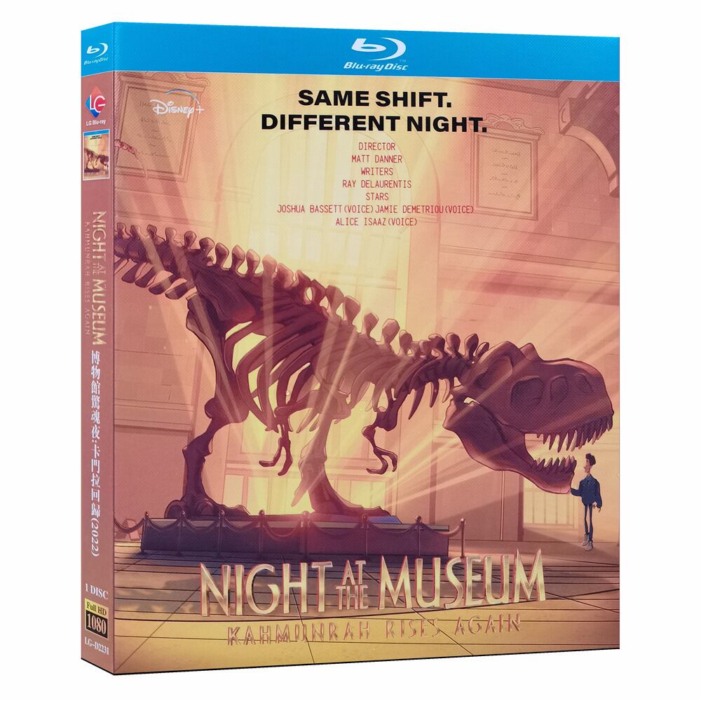 映画日本語字幕『-night-at-the-museum：kahumunrah-rises-again-2022』ブルーレイ1-discblu-ray-box高画質海外盤正規品