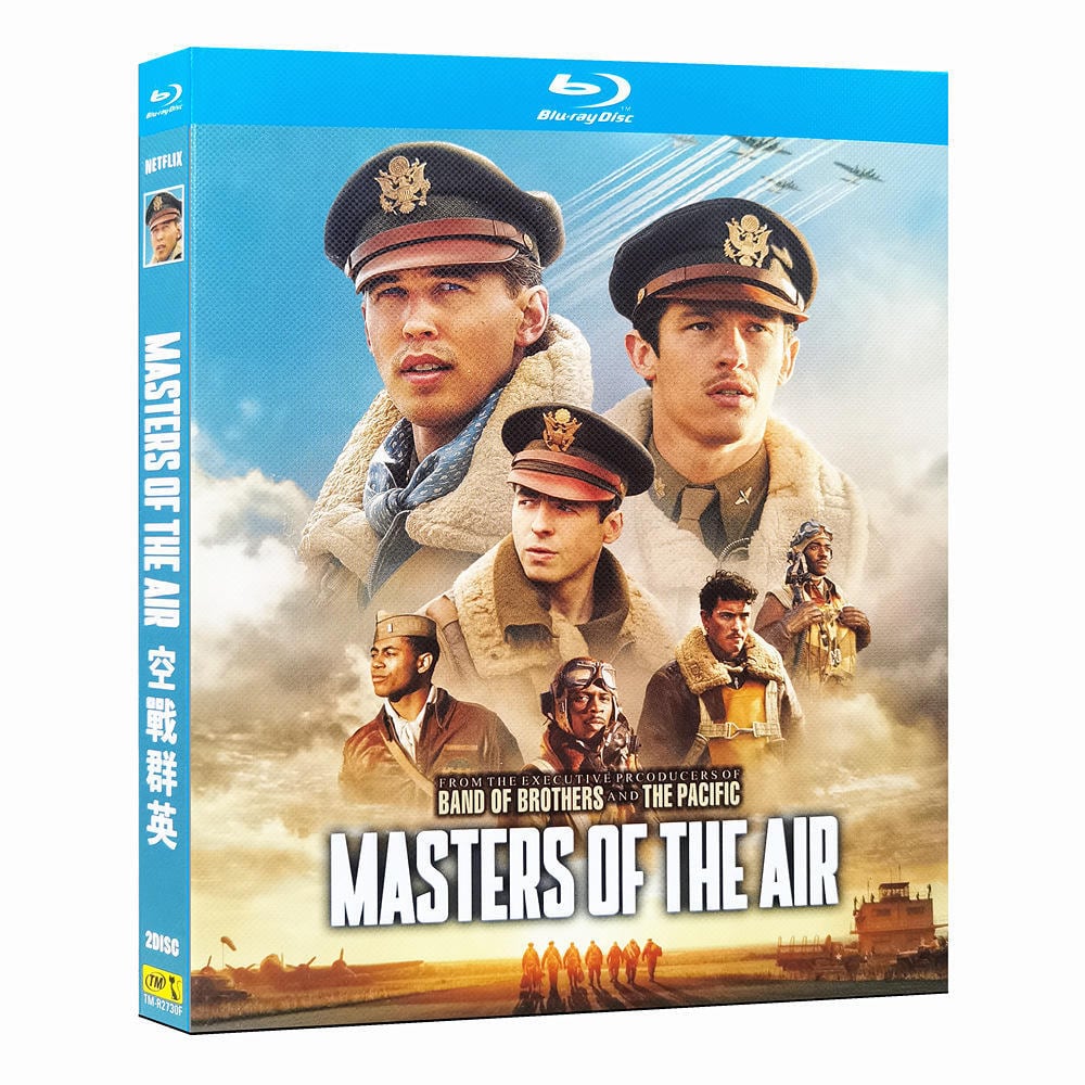 日本語字幕『マスターズ-オブ-ジ-エア』ブルーレイ2-discblu-ray-box高画質海外盤正規品