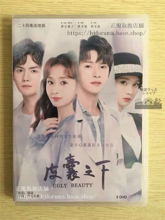 中国ドラマ 『皮嚢之下』DVD-BOX 鄭合惠子 黄聖池 ホァンシェンチー Ugly Beauty 全話 中国盤 未使用