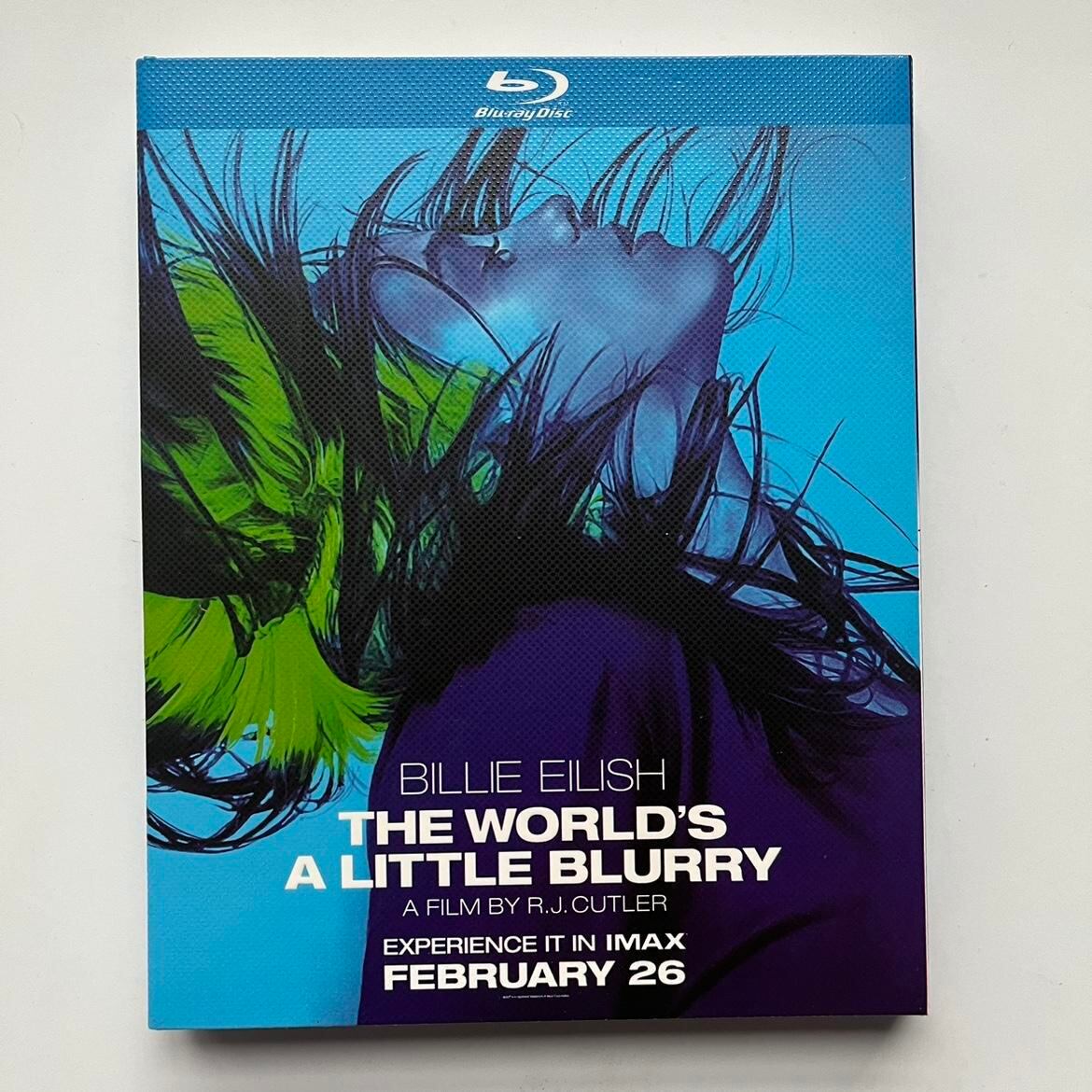 日本語字幕『ビリー・アイリッシュ: 世界は少しぼやけている』ブルーレイ1-DISC[Blu-ray-BOX]高画質海外盤正規品