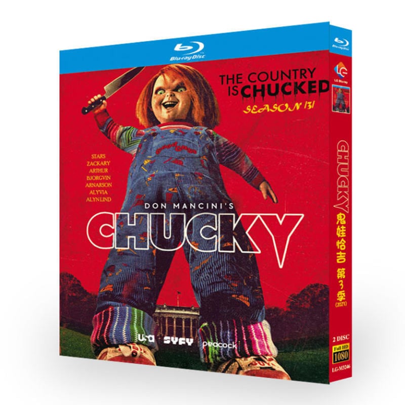 『Chucky Season 3（原題） 』ブルーレイ2-DISC[Blu-ray-BOX]高画質海外盤正規品