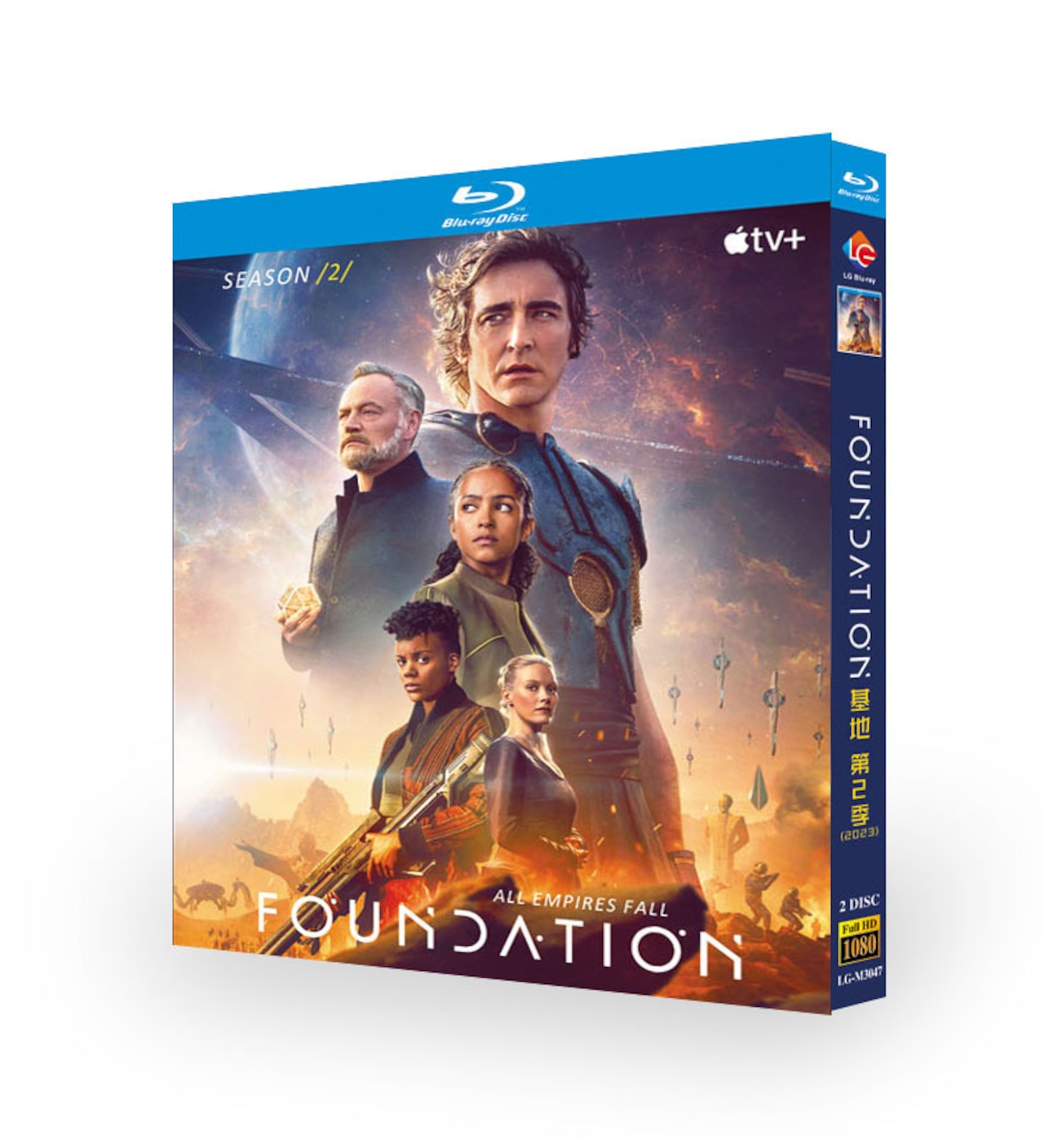 日本語字幕映画　『ファウンデーション』シーズン2　ブルーレイ-1-discblu-ray-box高画質正規品