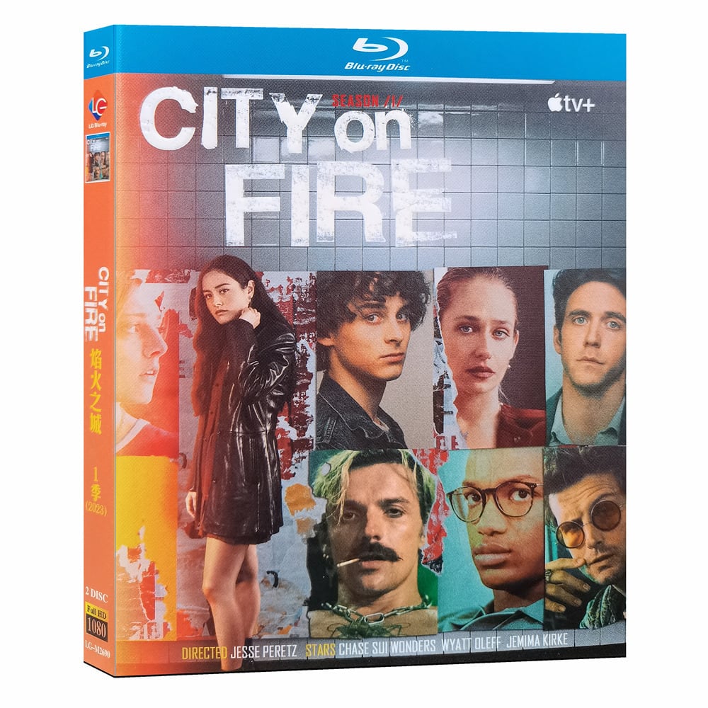 日本語字幕『シティ・オン・ファイア』City on Fire (2023)　ブルーレイ 2-DISC[Blu-ray]高画質正規品
