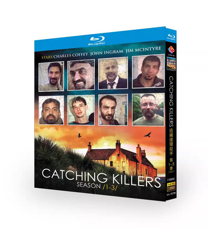 日本語字幕キャッチング・キラーズ『Catching Killers Season 1-3』ブルーレイ 3-DISC[Blu-ray]高画質正規品
