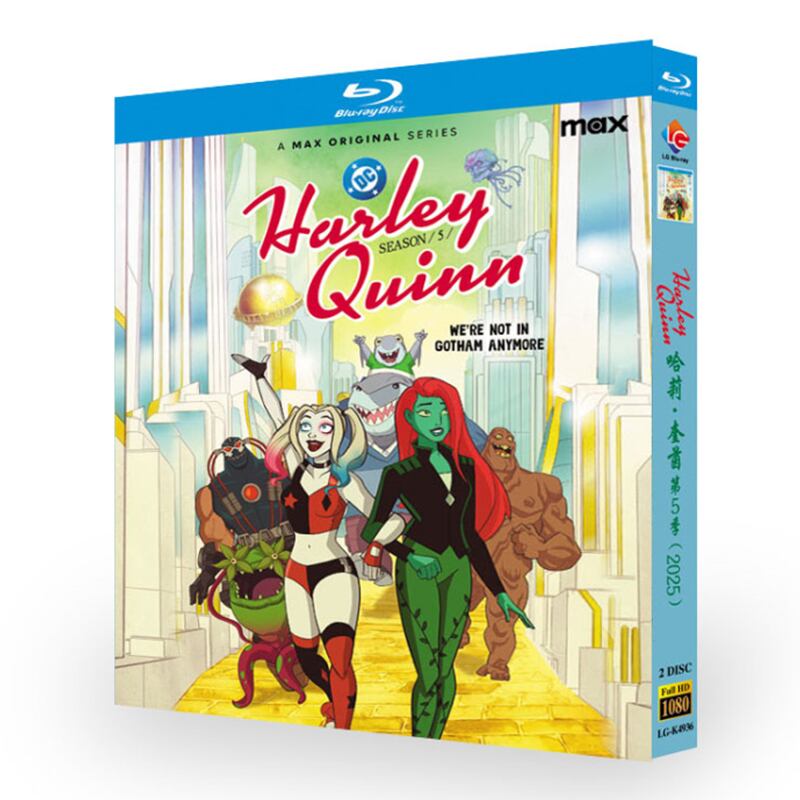 アニメ【ハーレイ・クインシーズン 5】ブルーレイ2-DISC[Blu-ray-BOX]