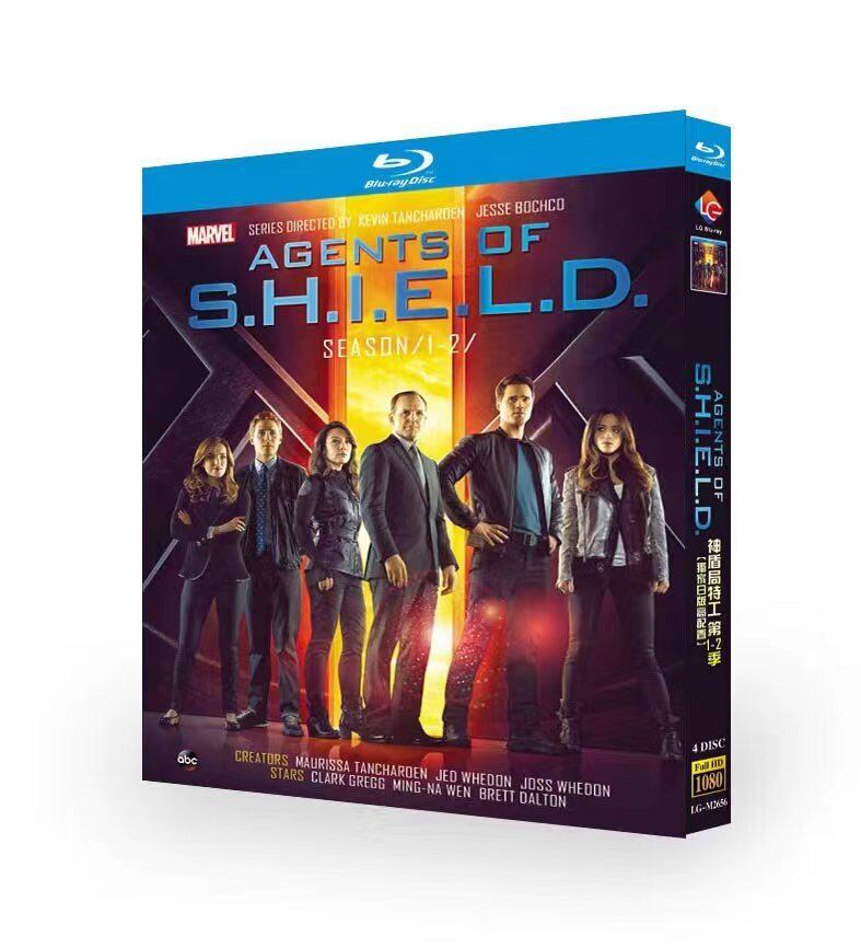 日本語字幕映画「エージェント・オブ・シールド シーズン1-2」ブルーレイ4-DISC[Blu-ray]高画質正規品