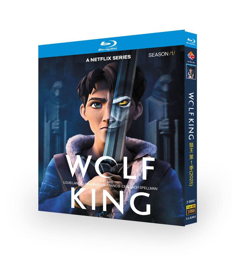 アニメ映画日本語字幕 ウルフ・キング/Wolf King ブルーレイ[Blu-ray-BOX]