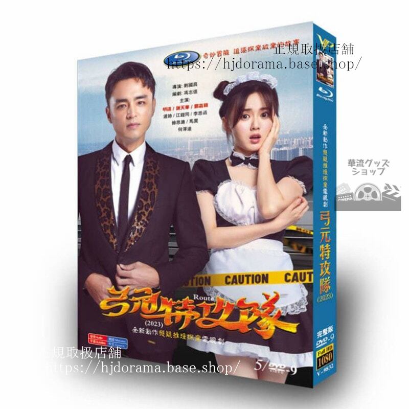 中国ドラマ　弓元特攻? Route　2023　DVD　ジャケット経済版　高画質　全話 海外盤