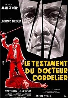 日本語字幕『Le Testament du Docteur Cordelier (1959)』ブルーレイ1-DISC[Blu-ray-BOX]高画質海外盤正規品