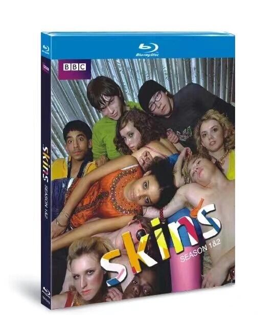 日本語字幕『Skins-スキンズ シーズン1-2』ブルーレイ4-DISC[Blu-ray-BOX]高画質海外盤正規品