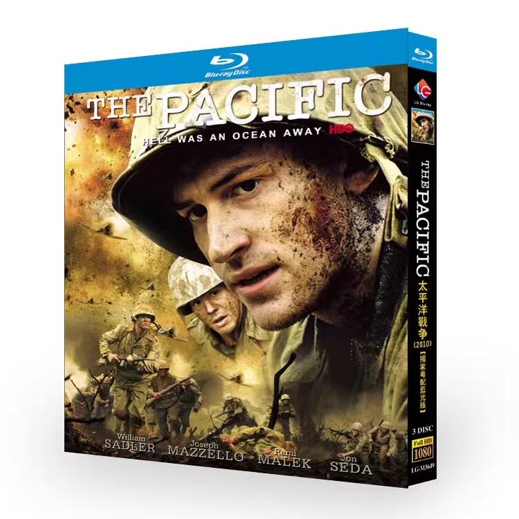 日本語字幕『ザ・パシフィック』ブルーレイ3-DISC[Blu-ray-BOX]高画質海外盤正規品