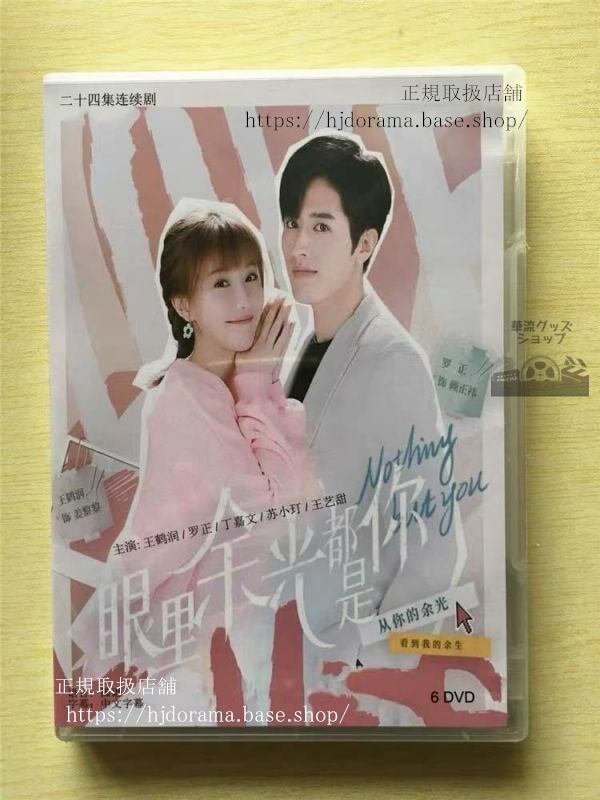 中国ドラマ『眼里余光都是袮』DVD-BOX Nothing But You 王鶴棣 ワンホーディー ルオジョン 羅正 華流ドラマ