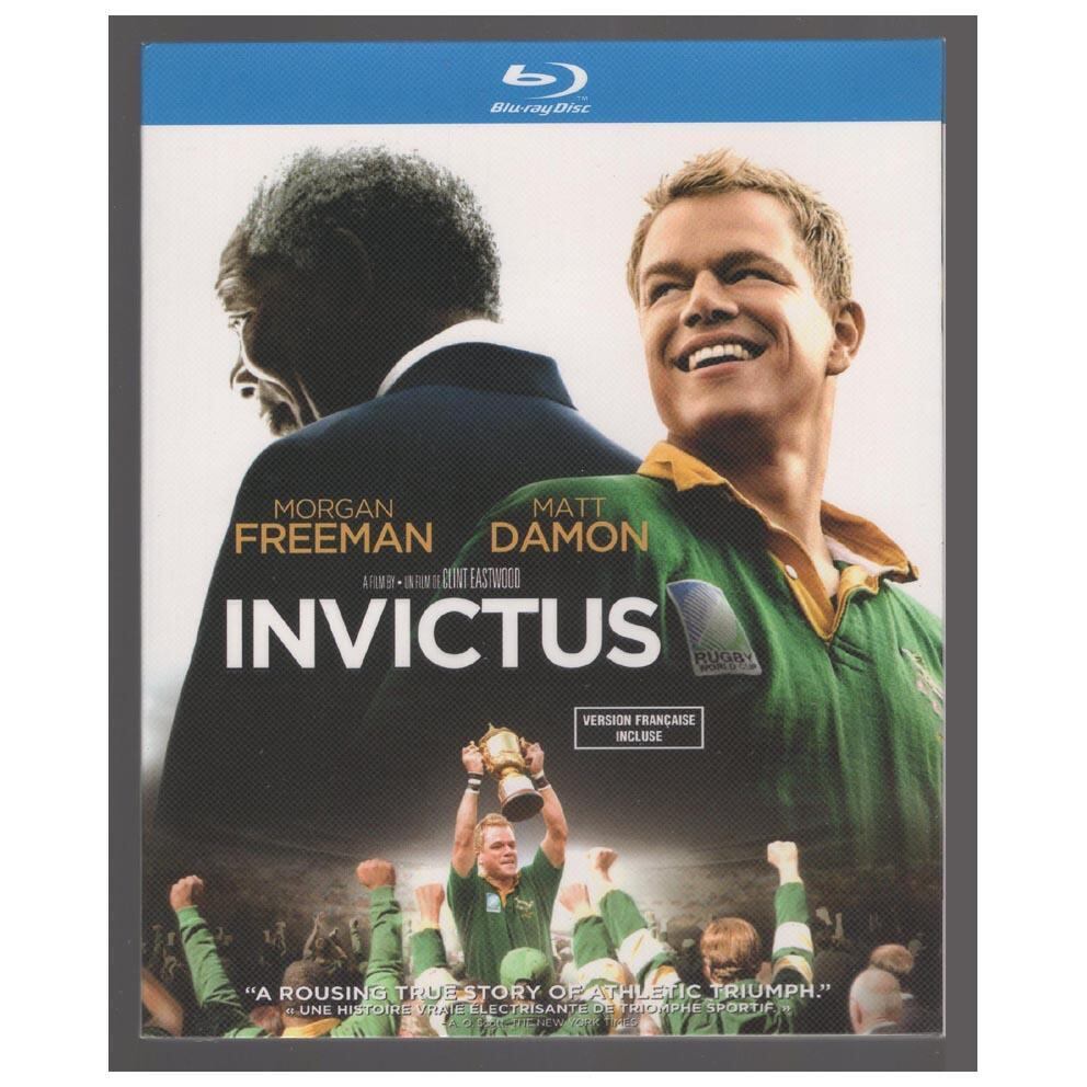 日本語字幕『インビクタス/負けざる者たち 』ブルーレイ1-DISC[Blu-ray-BOX]高画質海外盤正規品