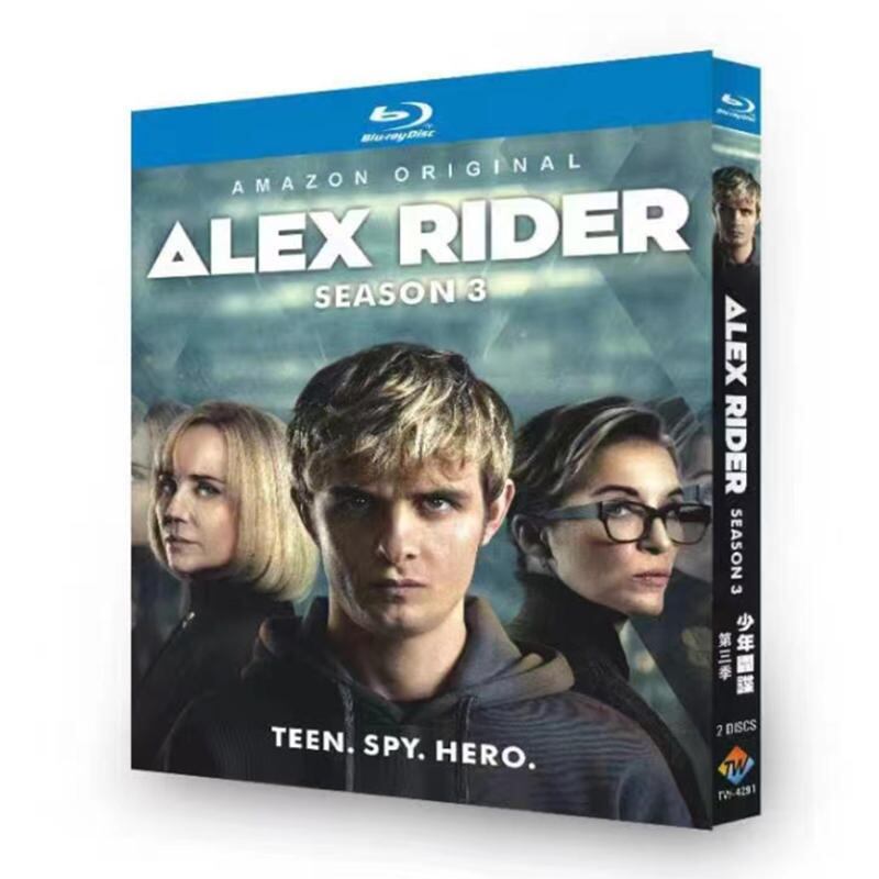 『アレックス・ライダー シーズン1-3』ブルーレイ4-DISC[Blu-ray-BOX]高画質海外盤正規品
