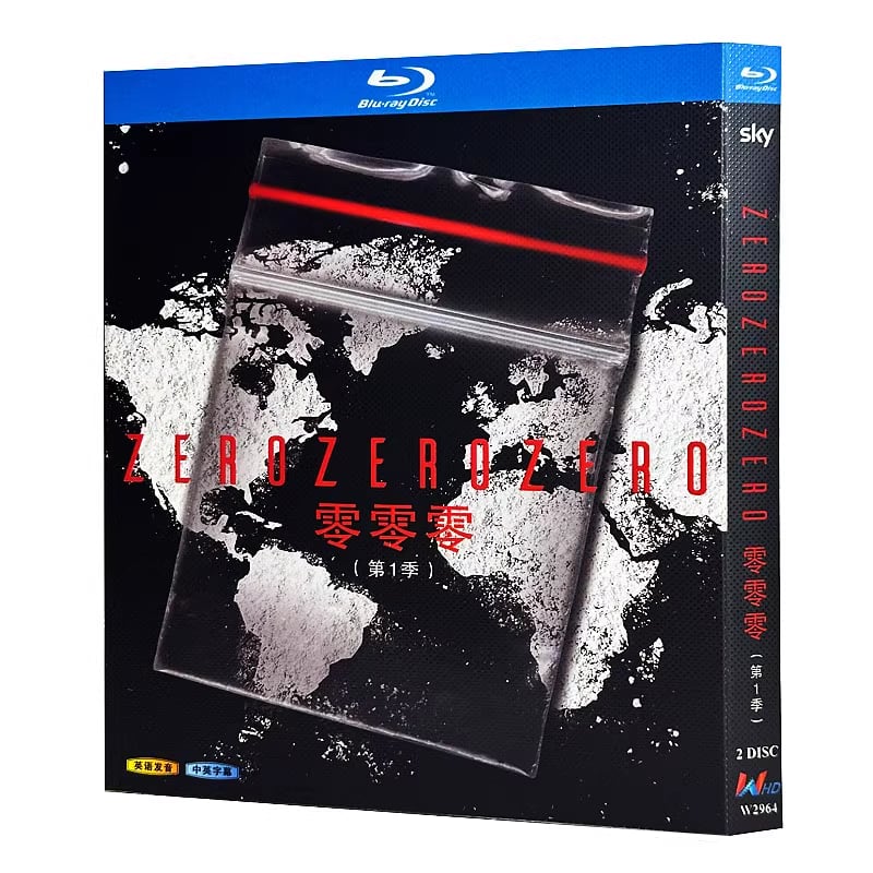 海外ドラマ『ZeroZeroZero 宿命の麻薬航路』ブルーレイ２-DISC[Blu-ray-BOX]高画質海外盤正規品