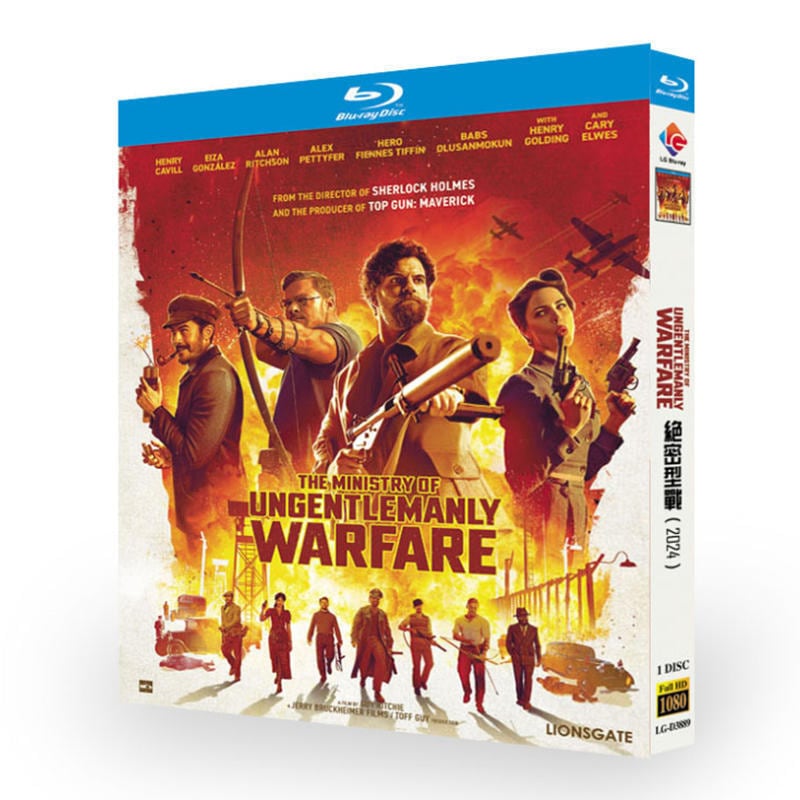 『The Ministry of Ungentlemanly Warfare (原題)』ブルーレイ1-DISC[Blu-ray-BOX]高画質海外盤正規品