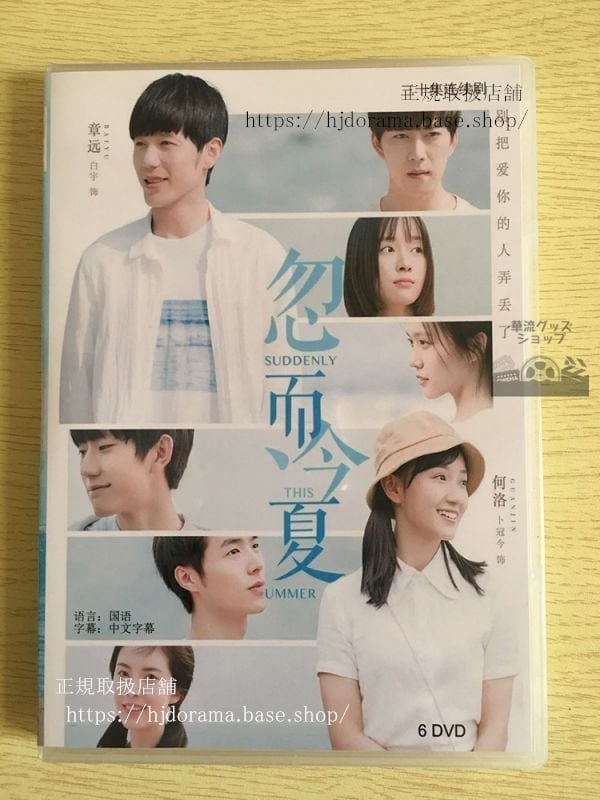 中国ドラマ『忽而今夏』DVD-BOX Suddenly This Summer 白宇 卜冠今 全話 中国盤 華流ドラマ