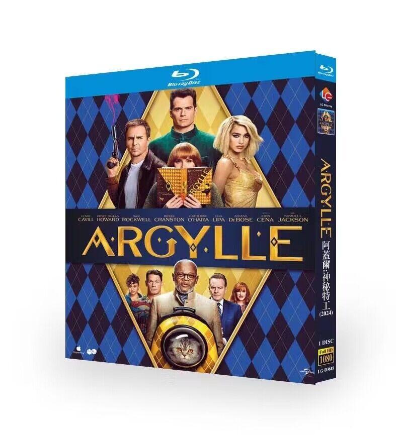 『 ARGYLLE／アーガイル』ブルーレイ1-DISC[Blu-ray-BOX]高画質海外盤正規品