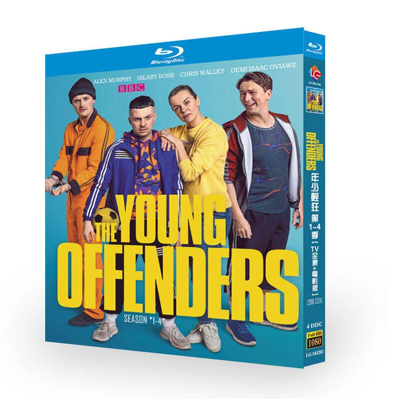 ドラマ『The Young Offenders Season1-4 』ブルーレイ4-DISC[Blu-ray-BOX]高画質海外盤正規品