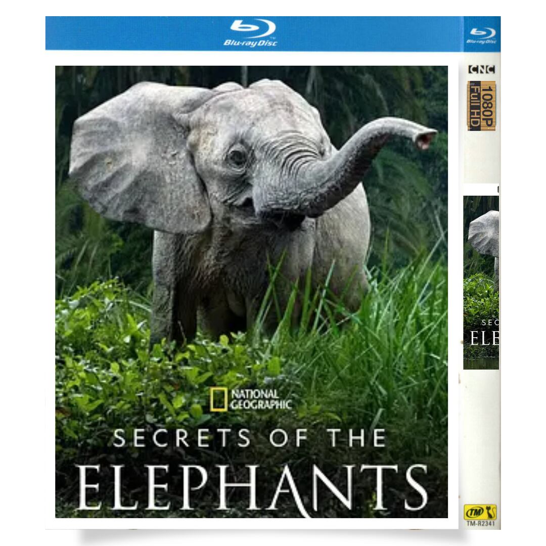 日本語字幕『Secrets of the Elephants Season 1 (2023)』ブルーレイ1-DISC[Blu-ray-BOX]高画質正規品