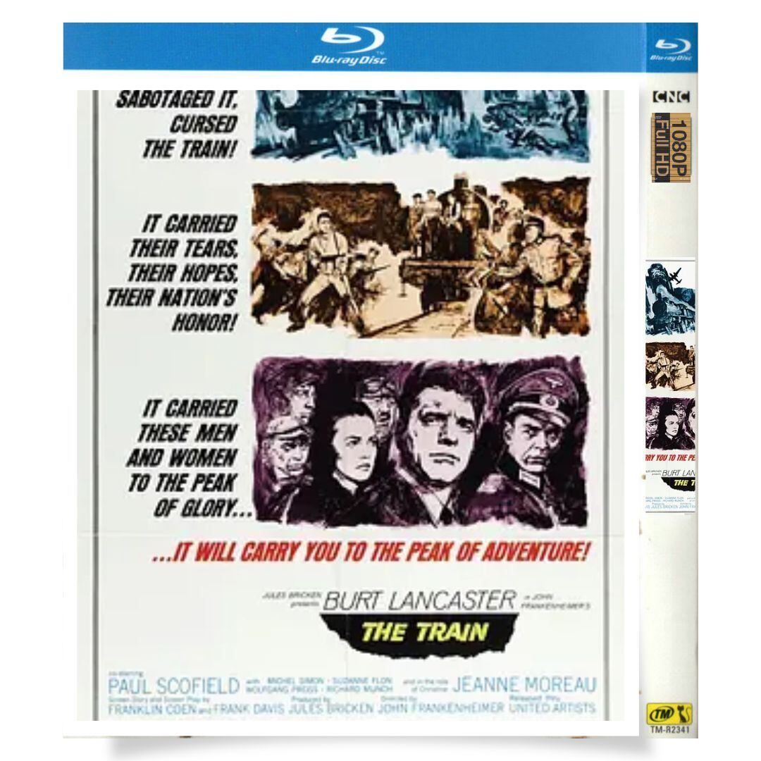日本語字幕『大列車作戦』 The Train (1964)  ブルーレイ1-DISC[Blu-ray-BOX]高画質正規品