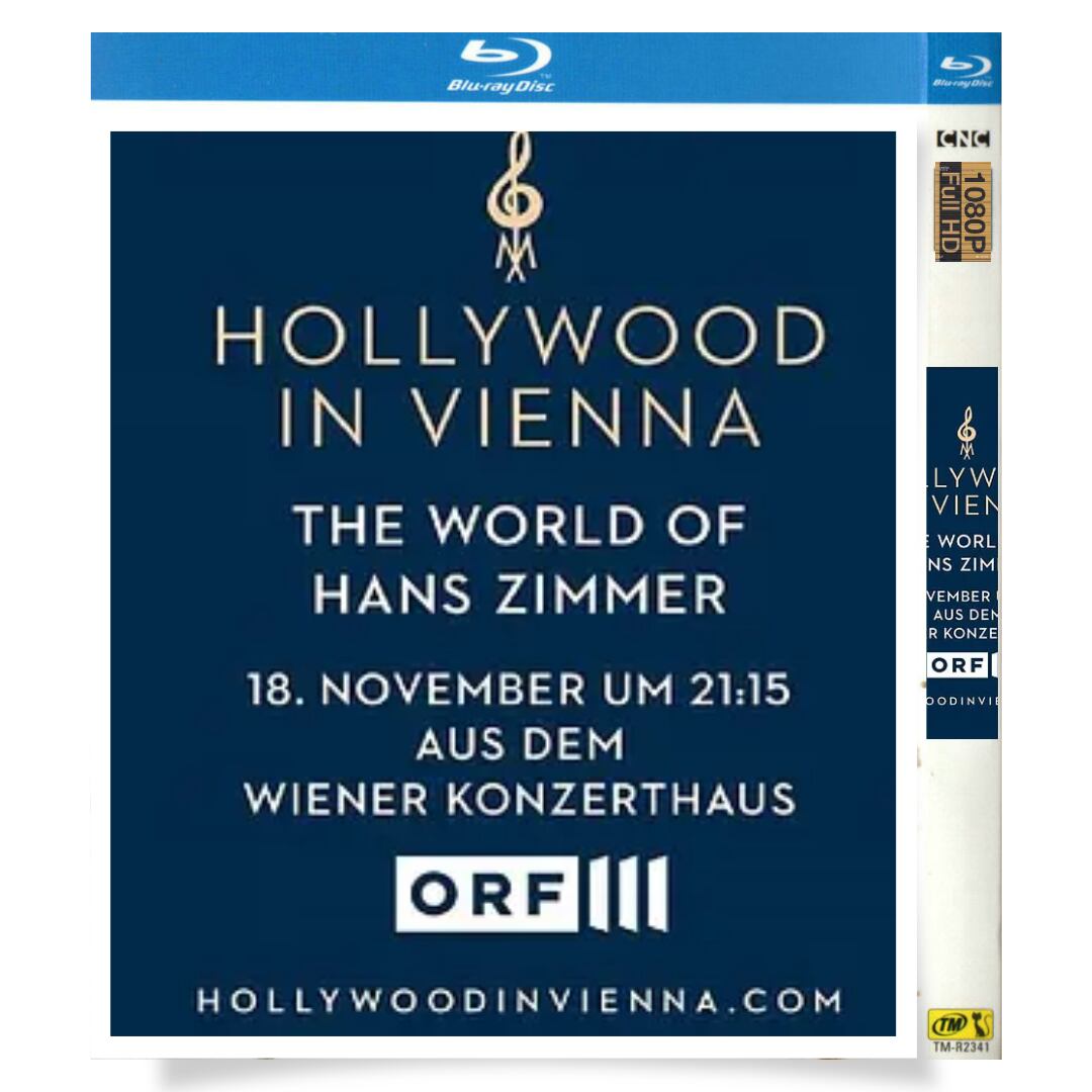 『 Hollywood in Vienna 2018: The World of Hans Zimmer (2018)』ブルーレイ1-DISC[Blu-ray-BOX]高画質正規品