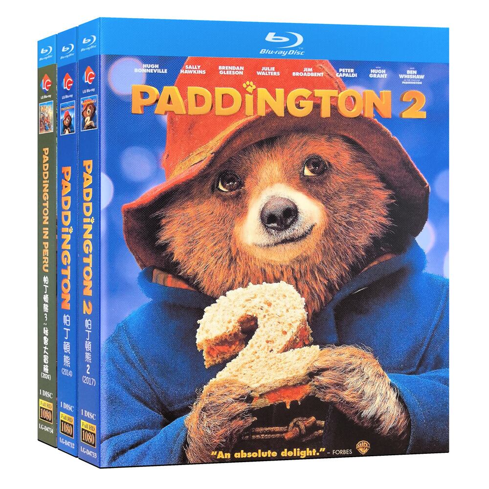 映画日本語字幕『パディントン2』ブルーレイ1-discblu-ray-box高画質海外盤正規品