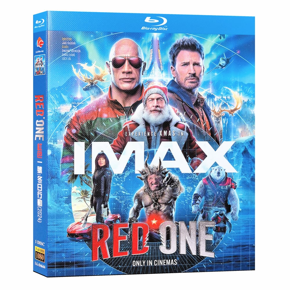 映画日本語字幕『レッド・ワン』ブルーレイ1-DISC[Blu-ray-BOX]高画質海外盤正規品