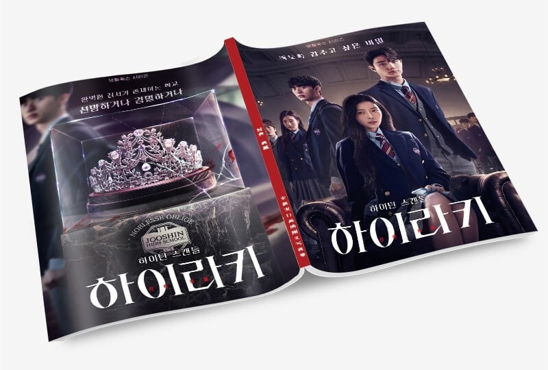 韓国ドラマ『ヒエラルキー』写真集1冊 A4ポスター4枚 しおり4枚 LOMOカード10枚