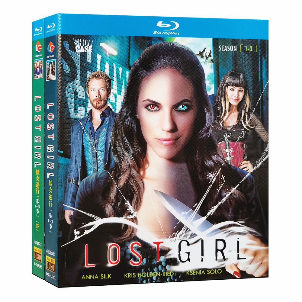 海外ドラマ『lost・girl（ロスト・ガール）』シリーズ4-5　-ブルーレイ4-discblu-ray-box高画質正規品