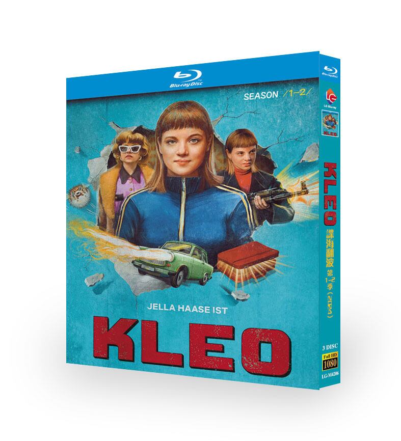 日本語字幕『KLEO/クレオ 』シリーズ1-2　ブルーレイ3-DISC[Blu-ray-BOX]高画質海外盤正規品