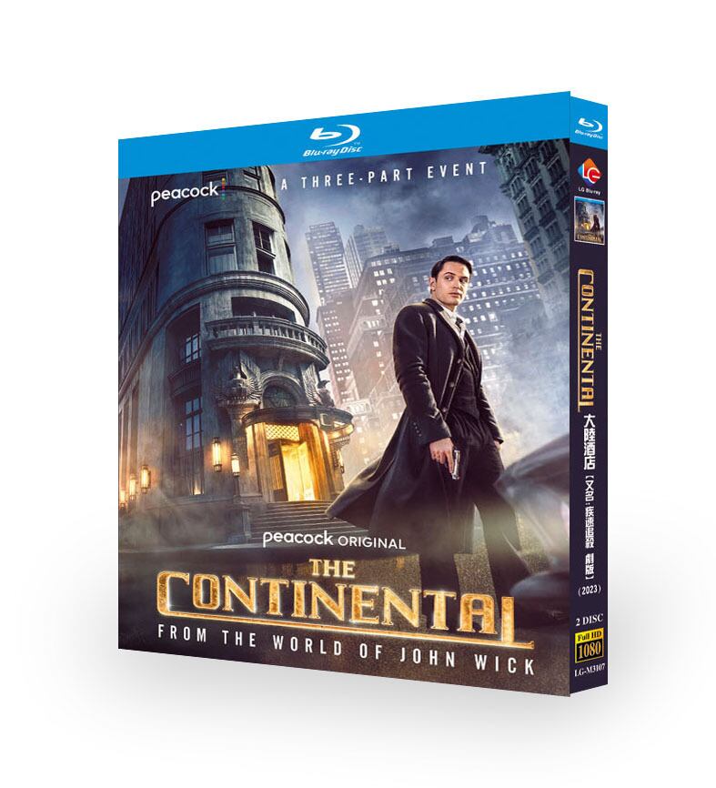 洋画日本語字幕　『The Continental: From the World of John Wick』 ブルーレイ 2-DISC[Blu-ray-BOX]高画質正規品