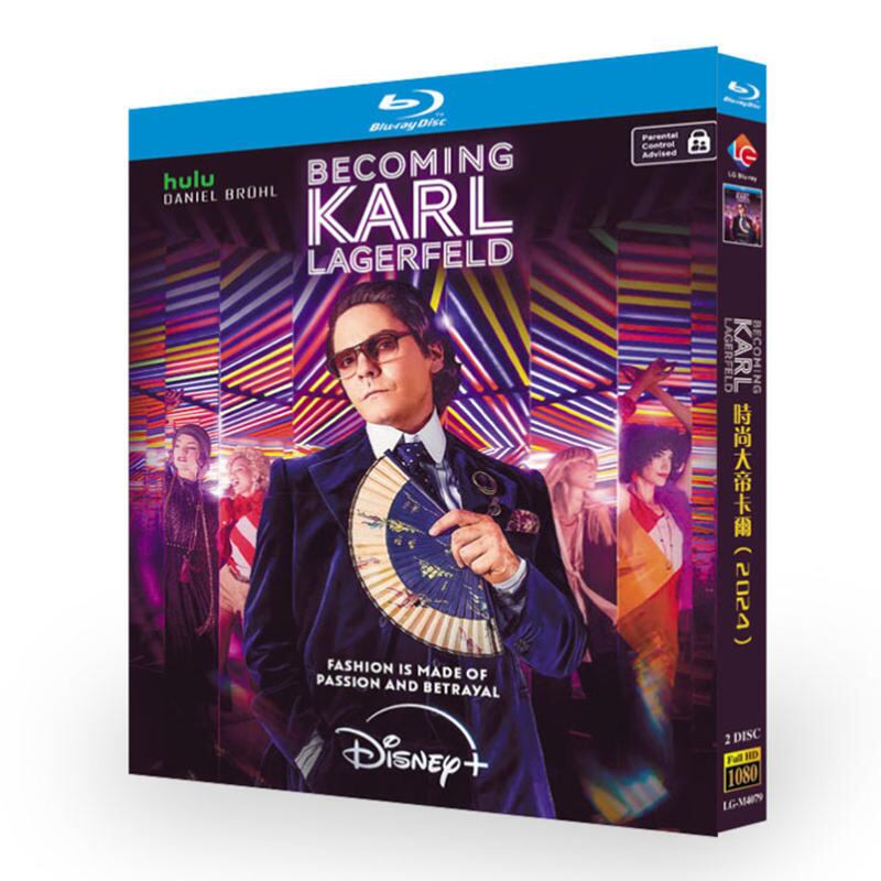 海外ドラマ『Becoming Karl Lagerfeld（原題）』ブルーレイ2-DISC[Blu-ray-BOX]高画質海外盤正規品