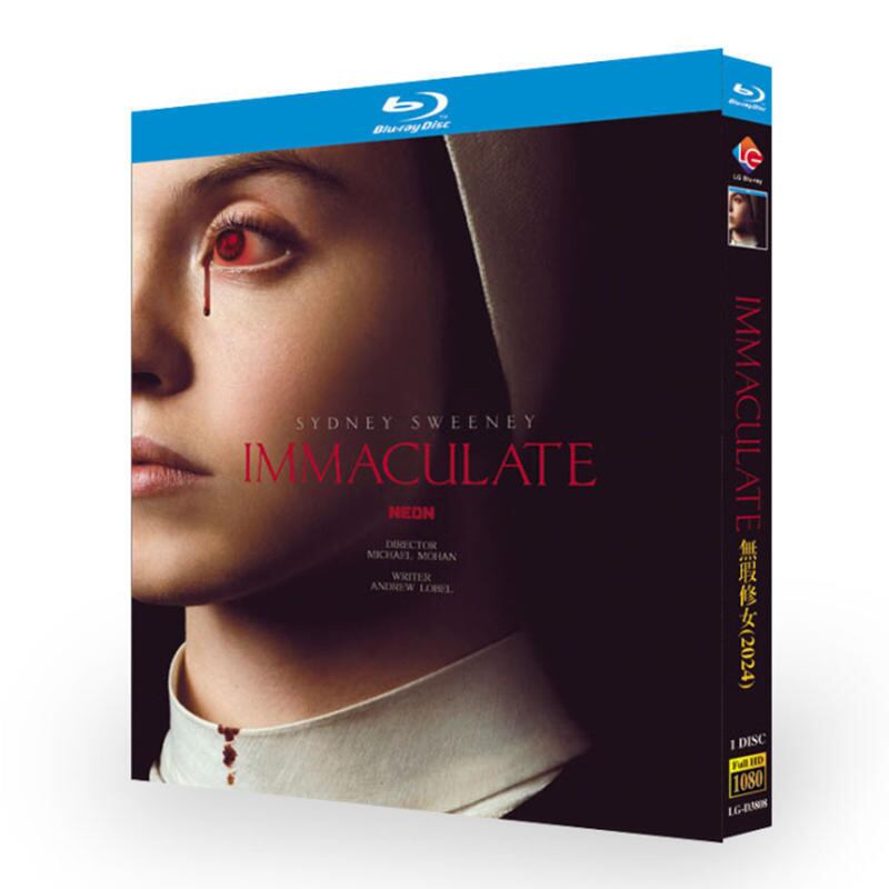 『Immaculate（原題）』ブルーレイ1-DISC[Blu-ray-BOX]高画質海外盤正規品